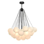 Fayne Glass Globe Pendant Light Bubble