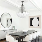 Fayne Glass Globe Pendant Light Bubble