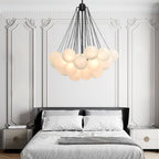 Fayne Glass Globe Pendant Light Bubble