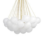 Fayne Glass Globe Pendant Light Bubble