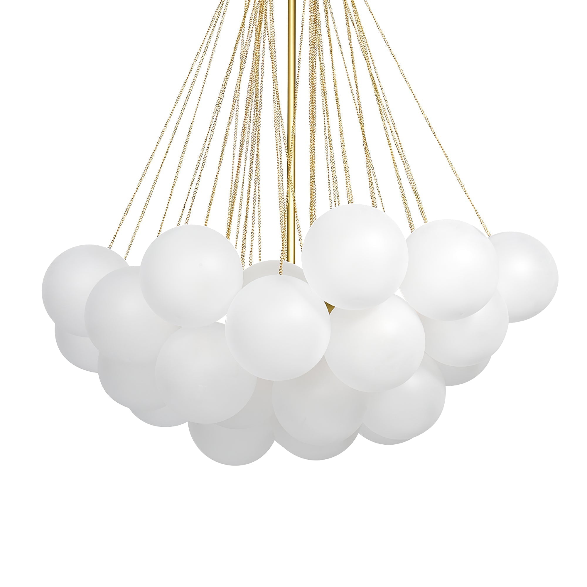Fayne Glass Globe Pendant Light Bubble