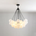 Fayne Glass Globe Pendant Light Bubble