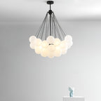 Fayne Glass Globe Pendant Light Bubble