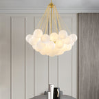 Fayne Glass Globe Pendant Light Bubble