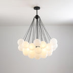 Fayne Glass Globe Pendant Light Bubble