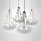 Fayne Glass Globe Pendant Light Bubble