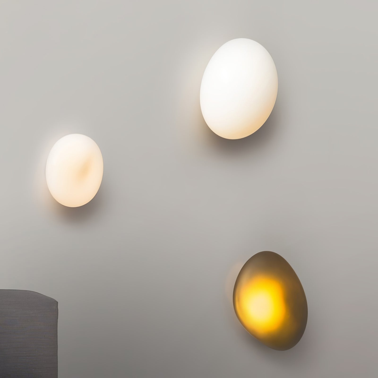 Ruvin Bubble Glass Wall Lamp