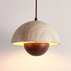 Ersile Travertine Pendant Light