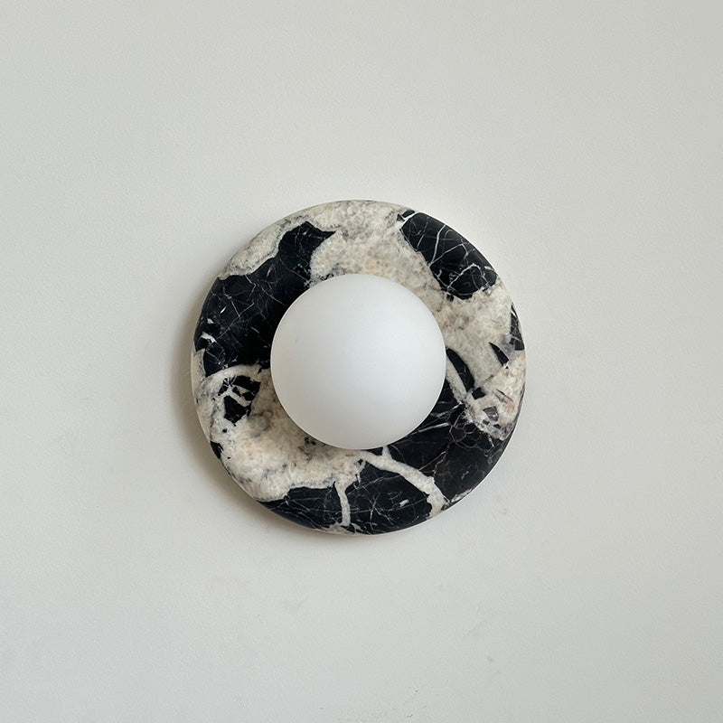 Avi Marble Indoor Wall  Sconce