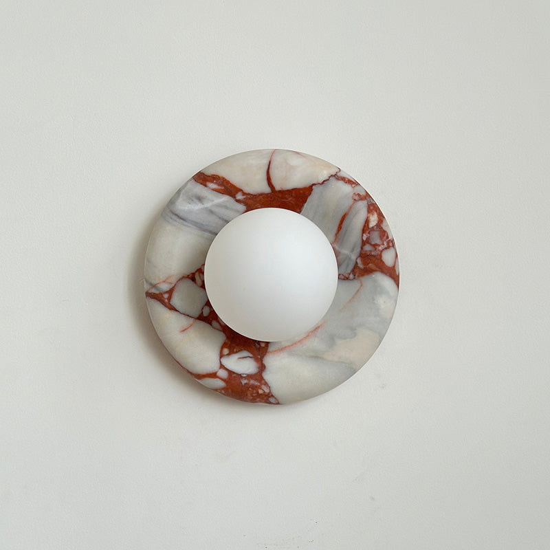Avi Marble Indoor Wall  Sconce