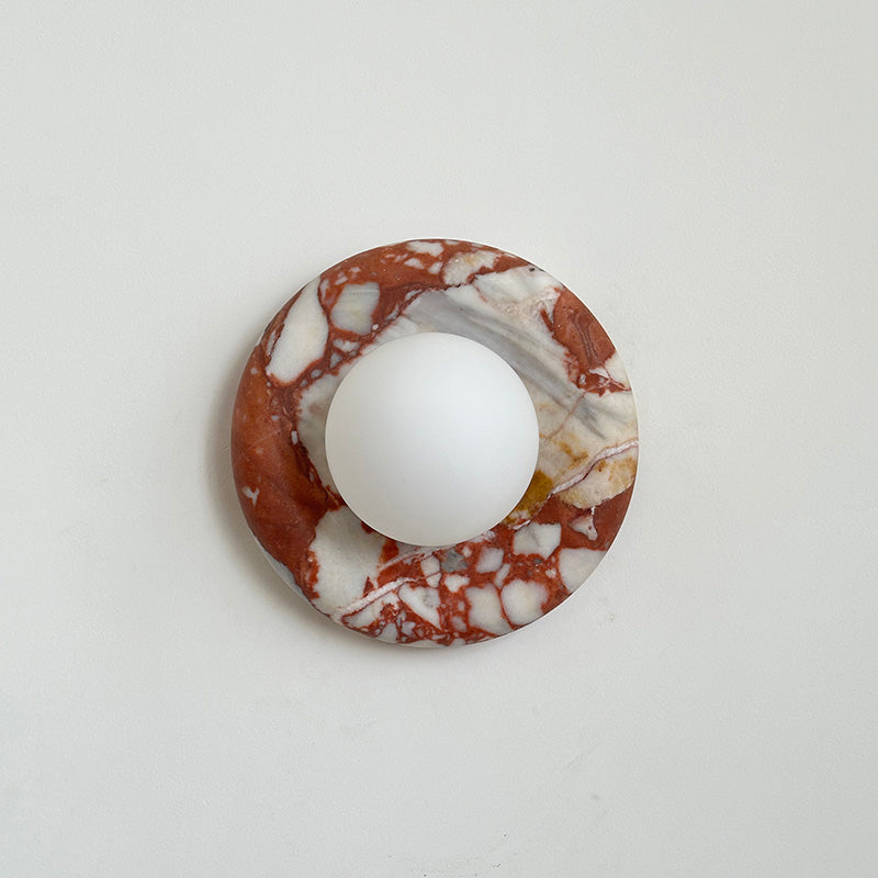 Avi Marble Indoor Wall  Sconce