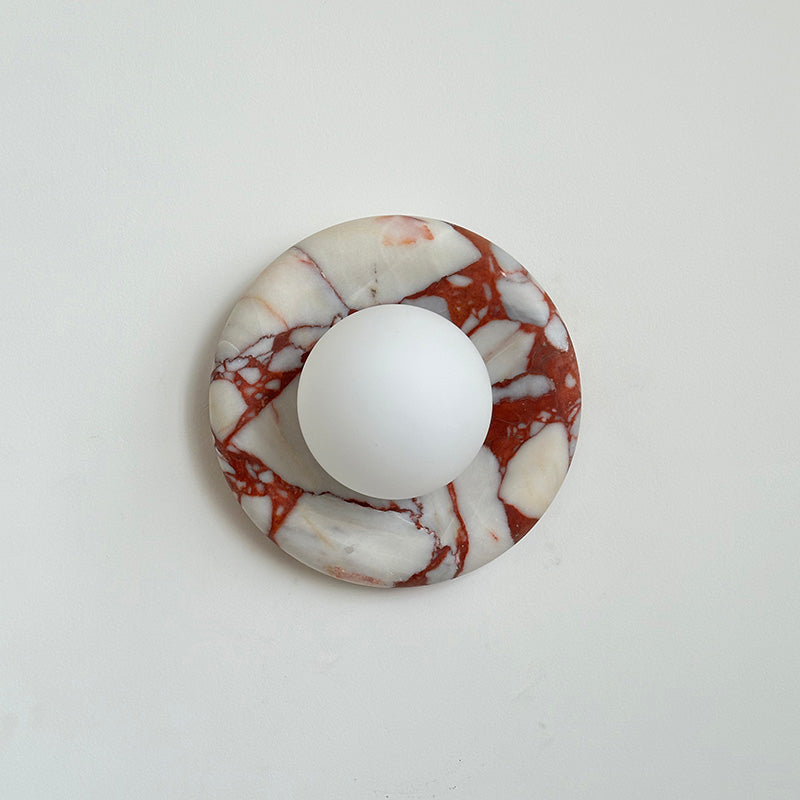 Avi Marble Indoor Wall  Sconce