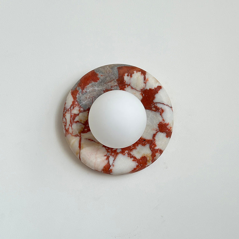 Avi Marble Indoor Wall  Sconce