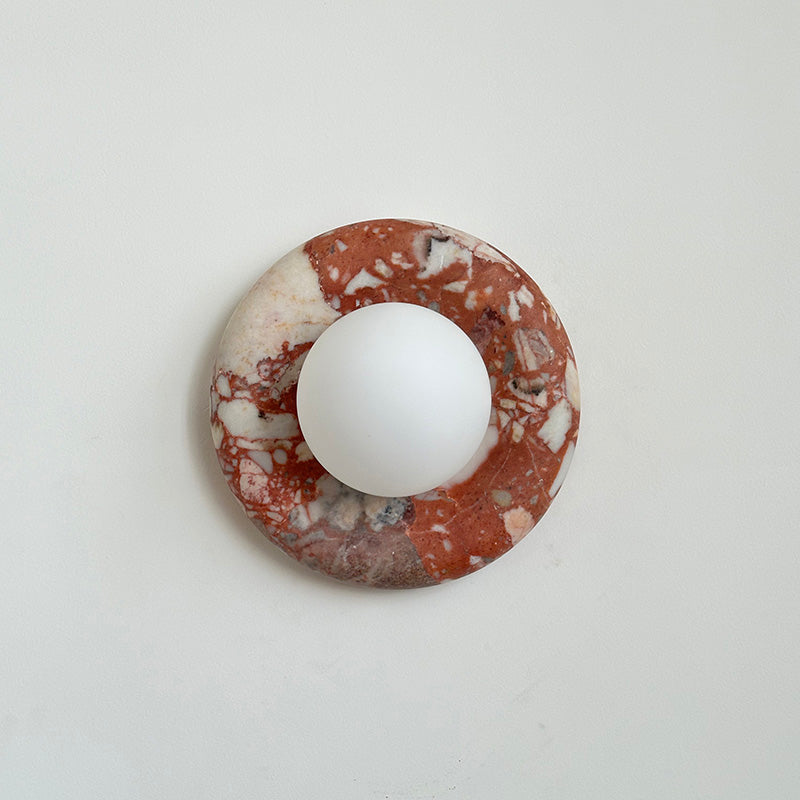 Avi Marble Indoor Wall  Sconce