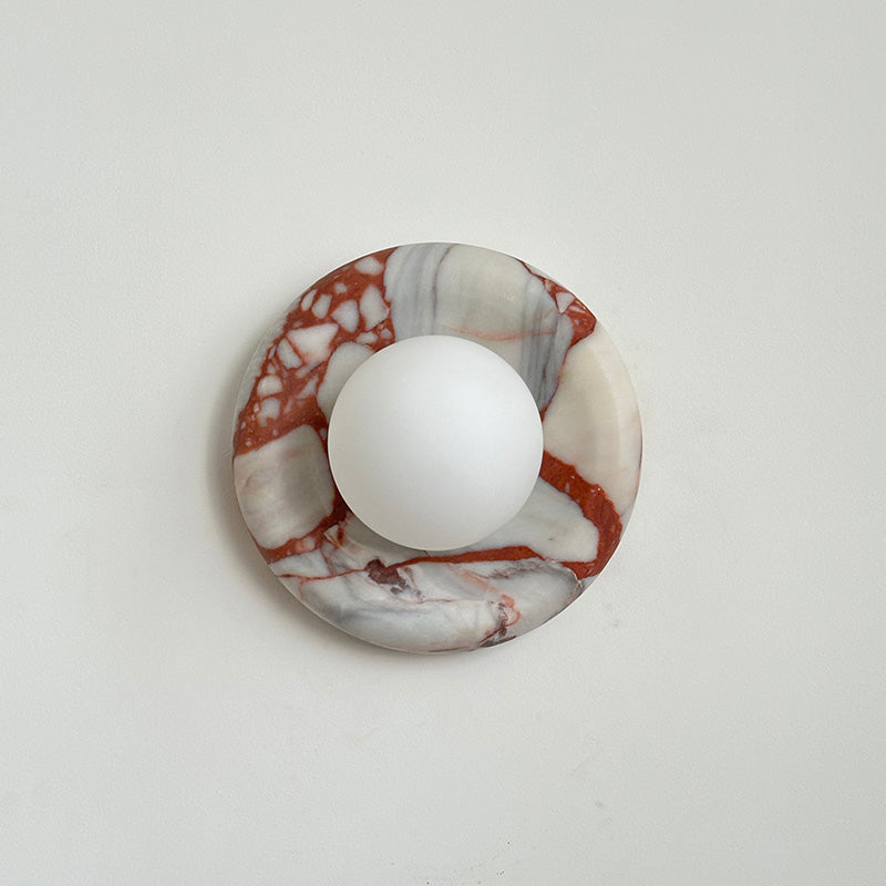 Avi Marble Indoor Wall  Sconce