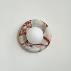 Avi Marble Indoor Wall  Sconce