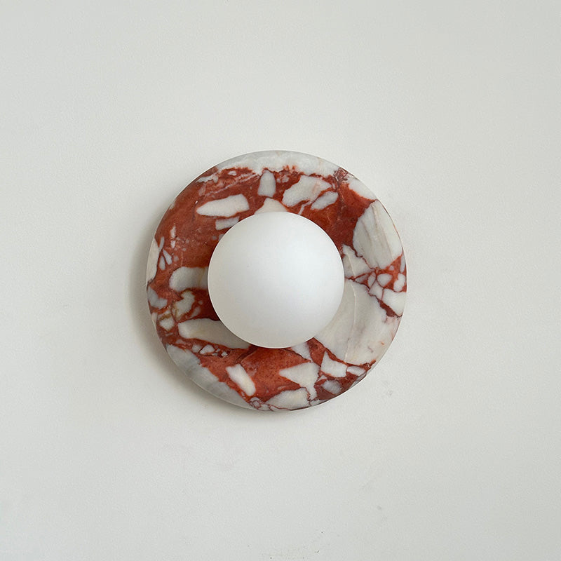 Avi Marble Indoor Wall  Sconce