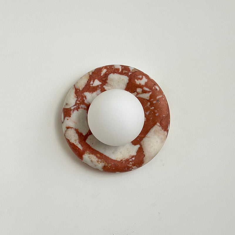 Avi Marble Indoor Wall  Sconce