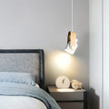 Valentina Modern Metal LED Pendant Light White Green Black Bedroom