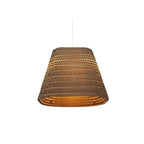 Muto Pastoral Silkworm Rustic Paper Pendant Light