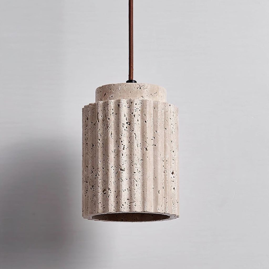 Mysolel Travertine Pendant Light
