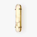 Lunaris Oval Alabaster Wall Light