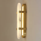 Lunaris Oval Alabaster Wall Light