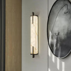 Aurcarir Rectangular Alabaster Wall Light