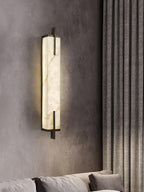 Aurcarir Rectangular Alabaster Wall Light