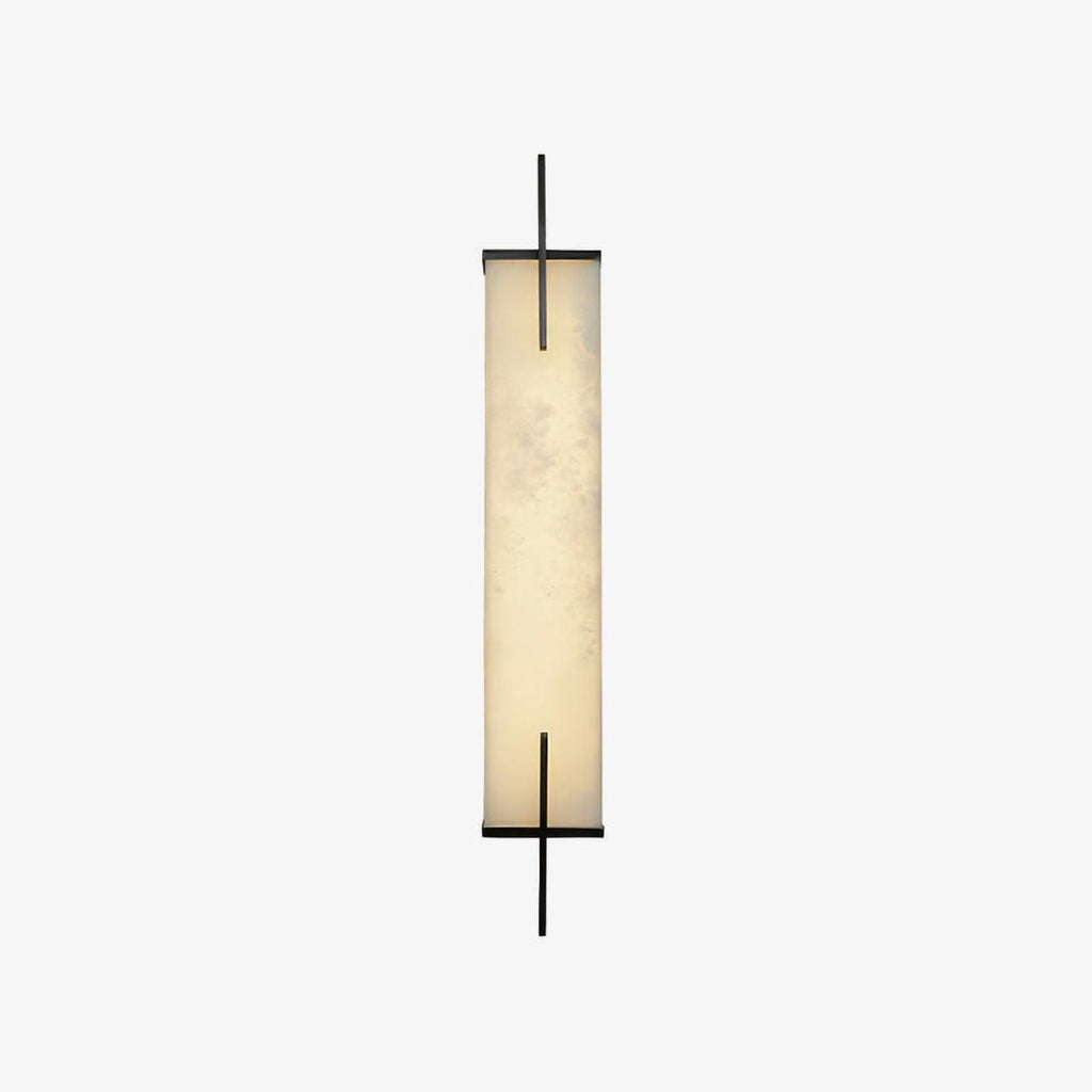 Aurcarir Rectangular Alabaster Wall Light