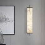 Aurcarir Rectangular Alabaster Wall Light