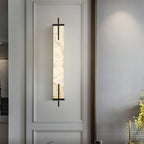 Aurcarir Rectangular Alabaster Wall Light