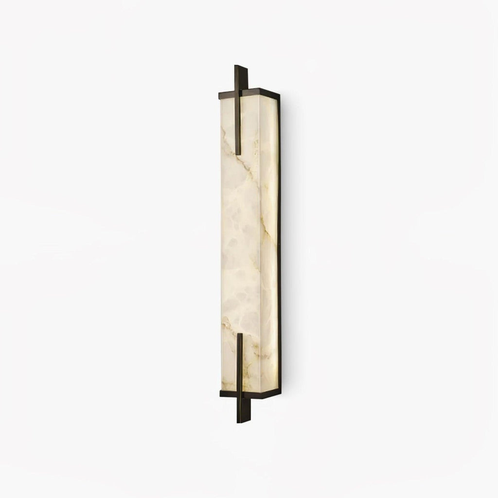 Aurcarir Rectangular Alabaster Wall Light
