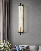 Aurcarir Rectangular Alabaster Wall Light