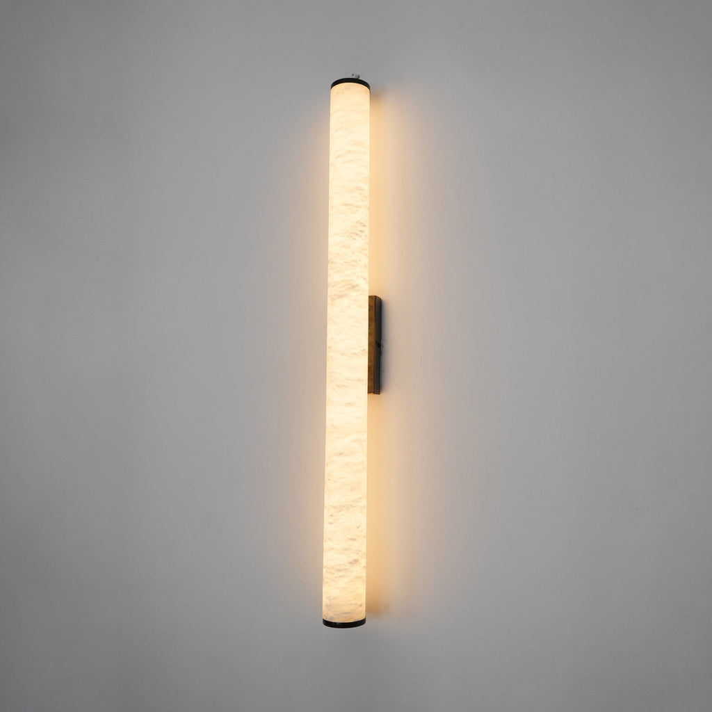 Nyvynor Rectangular Alabaster Wall Light