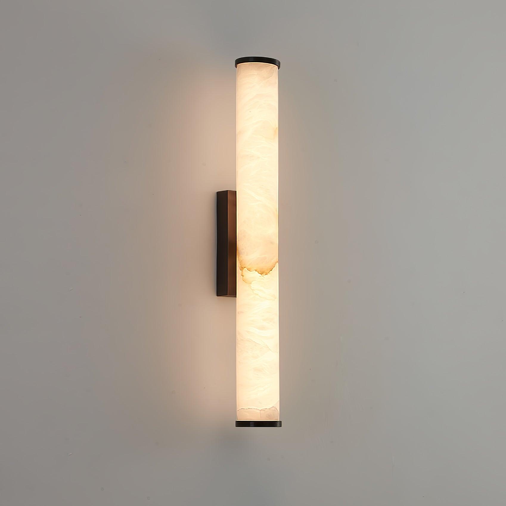 Nyvynor Rectangular Alabaster Wall Light