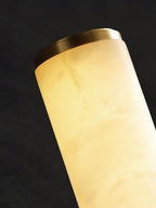 Nyvynor Rectangular Alabaster Wall Light