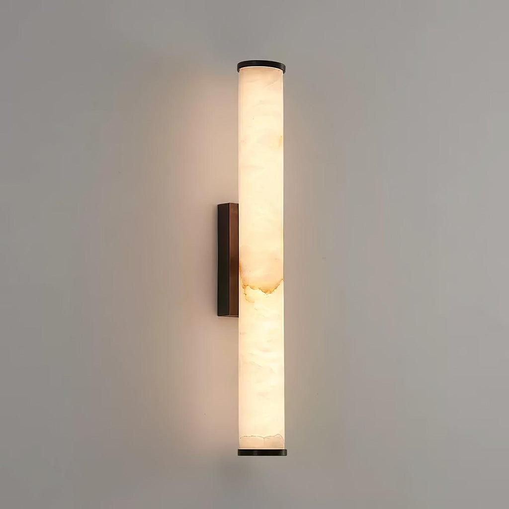 Nyvynor Rectangular Alabaster Wall Light
