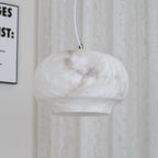 Thalia Minimalist Alabaster Pendant Light
