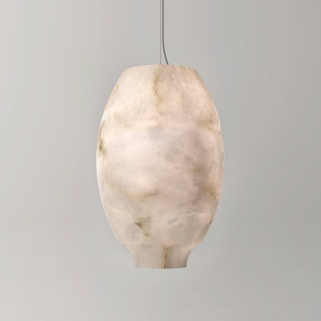 Thalia Minimalist Alabaster Pendant Light