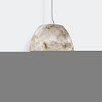 Thalia Minimalist Alabaster Pendant Light