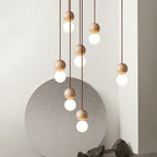 Luna  Travertine Pendant Light
