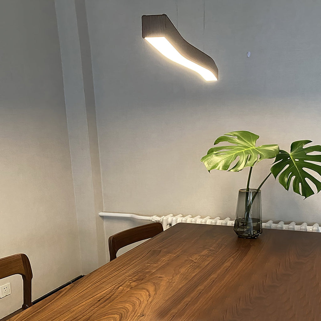 Ylen Nordic Pendant Light Walnut Colour Living Room/Bedroom/Dining Room