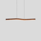 Ylen Nordic Pendant Light Walnut Colour Living Room/Bedroom/Dining Room