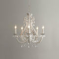 Lustra Pendant Lamp Candle Holder Crystal Beads