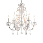 Lustra Pendant Lamp Candle Holder Crystal Beads