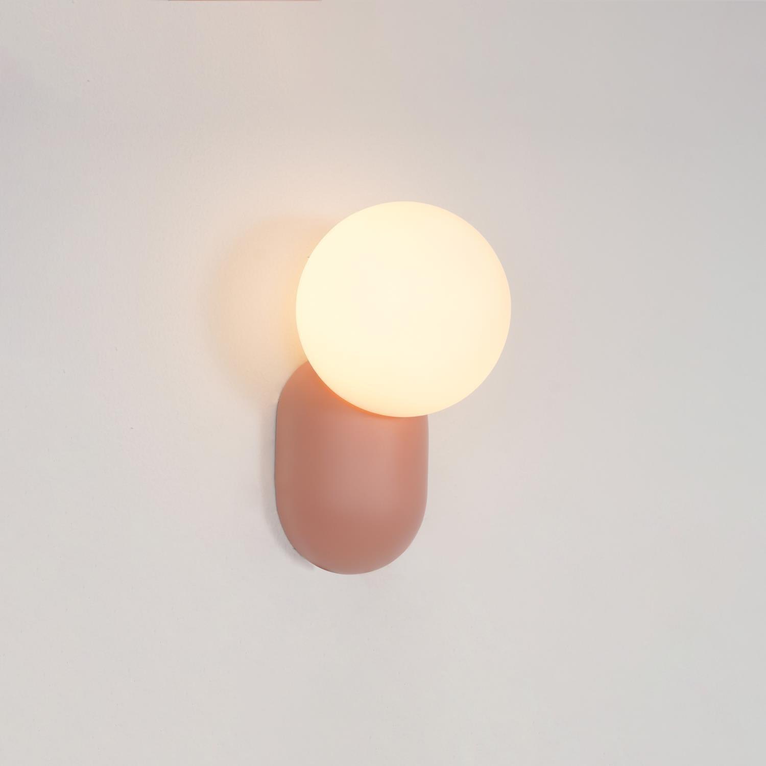 Lunara Minimalist Globe Wall Sconce