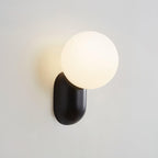 Lunara Minimalist Globe Wall Sconce