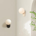 Lunara Minimalist Globe Wall Sconce