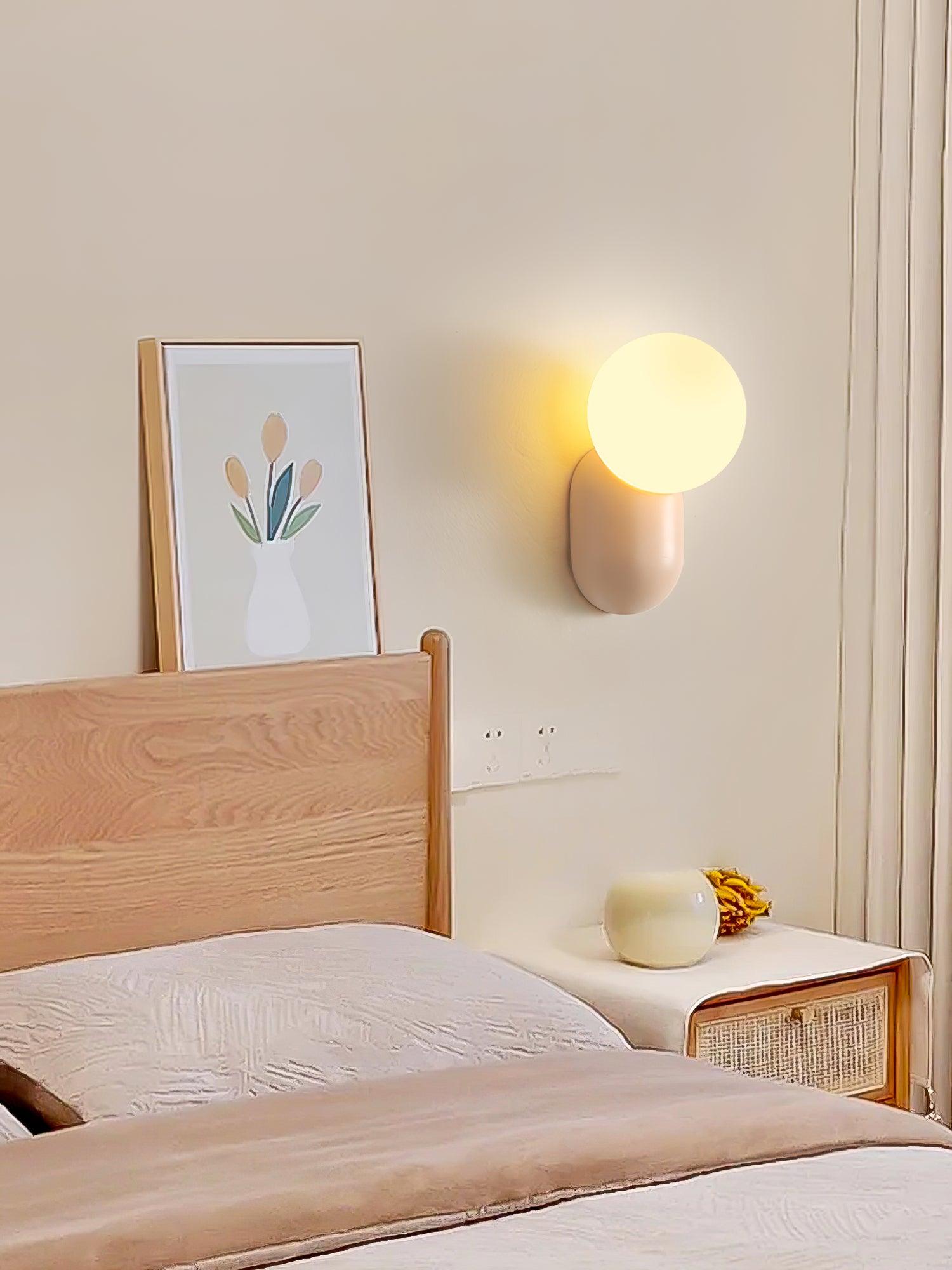 Lunara Minimalist Globe Wall Sconce